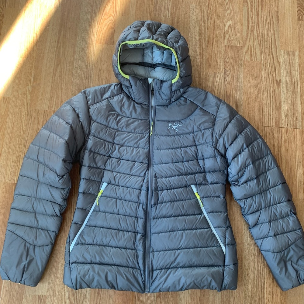 Arc'teryx Cerium Light Gray Women's Puffer Jacket